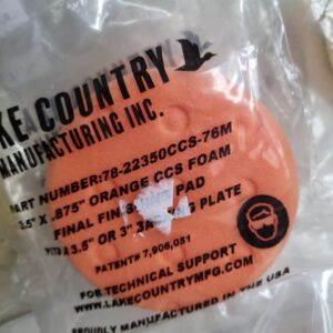 PAD CCS NARANJA 3 PULGADAS - LAKE CONTRY