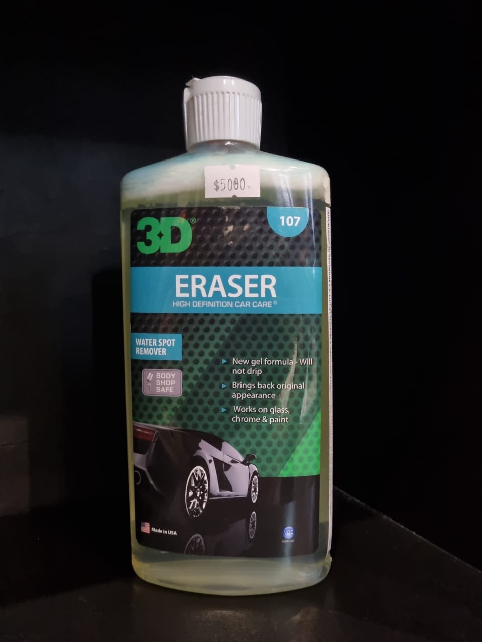 3D 107 | Eraser Gel - Water Spot Remover