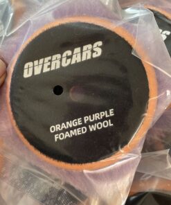 PAD CORDERO - ORANGE PURPLE FOAMED WOOL 3 pulgadas - OVERCARS