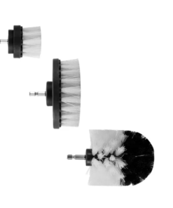 KIT CEPILLOS BLANCO TALADRO X3 INTERMEDIO