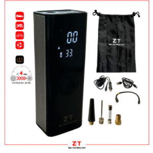 Inflador Compresor de Neumáticos Portátil - ZIEL TECH