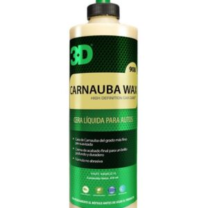 CARNAUBA WAX - 3D CAR CARE -