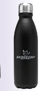 BOTELLA ACERO INOX BLACK 750ML - MUNDO CAR