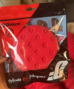 Aplicador ROJO Poliespuma 120mm - OVERCARS